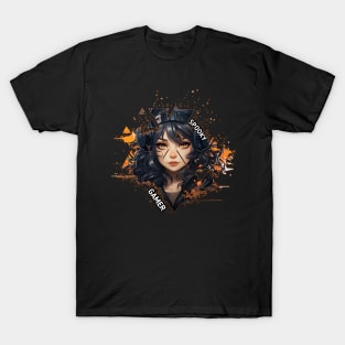 Autumn Halloween Girl T-Shirt